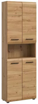 xonox.home Ice Hochschrank Artisan Oak Melamin 60x185x30cm (X86G2713)