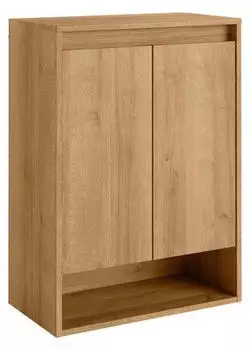 Fackelmann Natura Midischrank 2-t&uuml;rig, Asteiche, 60,5cm (4008033797221)