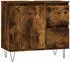 vidaXL Badschrank Räuchereiche 65x33x60cm Holzwerkstoff (831609)