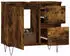 vidaXL Badschrank Räuchereiche 65x33x60cm Holzwerkstoff (831609)