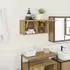 vidaXL Badezimmer-Wandschrank Artisan-Eiche 60x25x30cm Holzwerkstoff (860066)