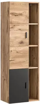 xonox.home Grado Midischrank Nox Oak/Grau 48x144x35cm (X2FB8715)