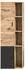 xonox.home Grado Midischrank Nox Oak/Grau 48x144x35cm (X2FB8715)