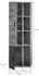 xonox.home Grado Midischrank Nox Oak/Grau 48x144x35cm (X2FB8715)