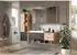 xonox.home Grado Midischrank Nox Oak/Grau 48x144x35cm (X2FB8715)