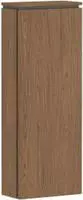 hansgrohe Halbhochschrank Xilesa E 400x200mm, T&uuml;ran. links, Eiche Kaschmir