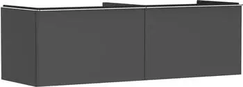 Hansgrohe Xelu Q 156 x 48.5 x 55 cm with 2 drawers diamond grey matt, chrome (54071000)
