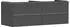 Hansgrohe Xelu Q 136 x 48.5 x 55 cm with 4 drawers diamond grey matt, chrome (54087000)