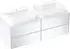 Hansgrohe Xevolos E 157 x 55.5 x 55 cm with 4 drawers matt white, metallic white (54199320)