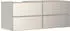 Hansgrohe Xevolos E 137 x 55.5 x 55 cm with 4 drawers left-hand, sand beige matt, sand beige metallic (54237790)