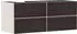 Hansgrohe Xevolos E 137 x 55.5 x 55 cm with 4 drawers left-hand, sand beige matt, dark oak (54237730)