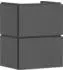 Hansgrohe Xilesa E 48 x 38 cm, 2 drawers slate grey matt with Push-Open (54290760)