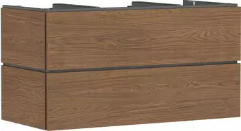 Hansgrohe Xilesa E 118 x 55 cm, 2 drawers cashmere oak with Push-Open (54304550)