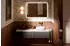Hansgrohe Xevolos E 137 x 55 x 27.5 cm right-hand, 2 drawers sand beige matt, dark grey textile cover (54323660)