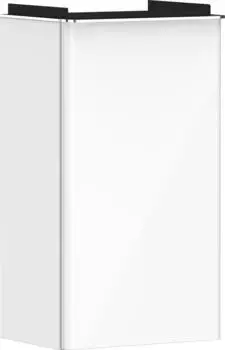Hansgrohe Xelu Q 34 x 60.5 x 24.5 cm for right-hand washbasin glossy white, chrome (54015000)