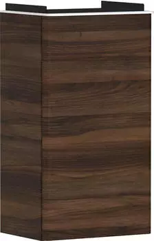 Hansgrohe Xelu Q 34 x 60.5 x 24.5 cm for right-hand washbasin dark walnut, matt white (54018700)