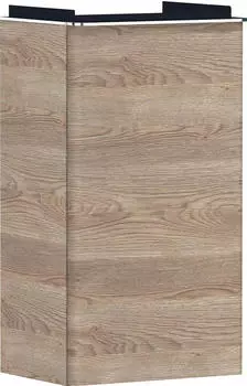 Hansgrohe Xelu Q 34 x 60.5 x 24.5 cm for left-hand washbasin natural oak, chrome (54013000)