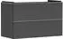 Hansgrohe Xelu Q 98 x 60.5 x 47.5 cm with 2 drawers diamond grey matt, chrome (54032000)