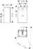 Hansgrohe Xevolos E 34 x 55.5 x 24.5 cm right-hand slate grey matt (54171390)