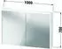 Duravit D-Code 2.0 Spiegelschrank 1000mm Eiche (DC7107055550000)