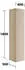 KEUCO Edition 11 Art Hochschrank sand (32551520400)