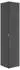 KEUCO Edition 11 Art Hochschrank smoke / Stein basalt (32554820401)