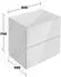 KEUCO Edition 11 Art Sideboard mit zwei Auszügen 800mm Glas manhattan (32542880800)