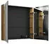 Burgbad Eqio Spiegelschrank SPGS080 800x800x170 Eiche Dekor Urban (SPGS080F5662)