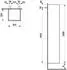Laufen IlbagnoAlessi Hochschrank Dunkelbraun dunkelbraun (H4304610974291)