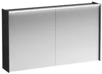 LAUFEN LANI Spiegelschrank, zwei T&uuml;ren, mit LED-Lichtelement, 1220x210x715mm,...