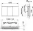 KEUCO Royal Modular 2.0 Spiegelschrank beleuchtet Wandeinbau Aluminium (800310120100300)