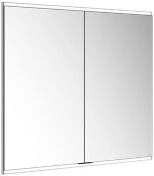 KEUCO Royal Modular 2.0 Spiegelschrank beleuchtet Wandeinbau Aluminium (800210111100300)