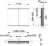 KEUCO Royal Modular 2.0 Spiegelschrank beleuchtet Wandeinbau Aluminium (800210111000200)