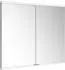 KEUCO Royal Modular 2.0 Spiegelschrank beleuchtet Wandeinbau Aluminium (800210121100000)