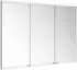 KEUCO Royal Modular 2.0 Spiegelschrank beleuchtet Wandeinbau Aluminium (800310141000300)