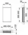 KEUCO Royal Modular 2.0 Spiegelschrank beleuchtet Wandeinbau Aluminium (800010051000000)