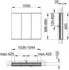 KEUCO Royal Modular 2.0 Spiegelschrank beleuchtet Wandeinbau Aluminium (800310001000000)