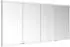 KEUCO Royal Modular 2.0 Spiegelschrank beleuchtet Wandeinbau Aluminium (800410201000500)