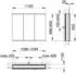 KEUCO Royal Modular 2.0 Spiegelschrank beleuchtet Wandeinbau Aluminium (800310111100000)