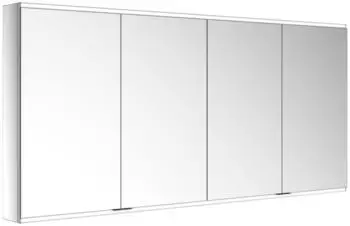 KEUCO Royal Modular 2.0 Spiegelschrank beleuchtet Wandvorbau Aluminium (800411201100000)