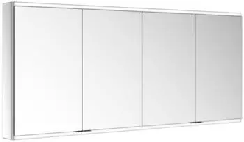 KEUCO Royal Modular 2.0 Spiegelschrank beleuchtet Wandvorbau Aluminium (800411170000400)