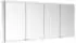 KEUCO Royal Modular 2.0 Spiegelschrank beleuchtet Wandvorbau Aluminium (800411170000400)