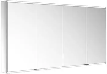 KEUCO Royal Modular 2.0 Spiegelschrank beleuchtet Wandvorbau Aluminium (800411181100000)