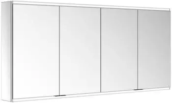 KEUCO Royal Modular 2.0 Spiegelschrank beleuchtet Wandvorbau Aluminium (800411160100400)