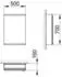 KEUCO Royal Modular 2.0 Spiegelschrank beleuchtet Wandvorbau Aluminium (800011050100100)