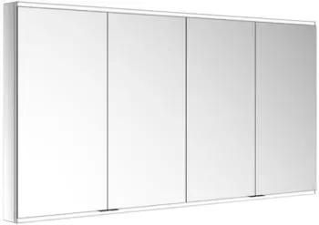 KEUCO Royal Modular 2.0 Spiegelschrank beleuchtet Wandvorbau Aluminium (800411181000000)