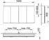 KEUCO Royal Modular 2.0 Spiegelschrank beleuchtet Wandvorbau Aluminium (800411161100400)