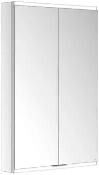 KEUCO Royal Modular 2.0 Spiegelschrank beleuchtet Wandvorbau Aluminium (800211061000300)