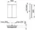 KEUCO Royal Modular 2.0 Spiegelschrank beleuchtet Wandvorbau Aluminium (800211061000300)