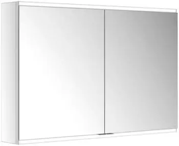 KEUCO Royal Modular 2.0 Spiegelschrank beleuchtet Wandvorbau Aluminium (800211110100000)